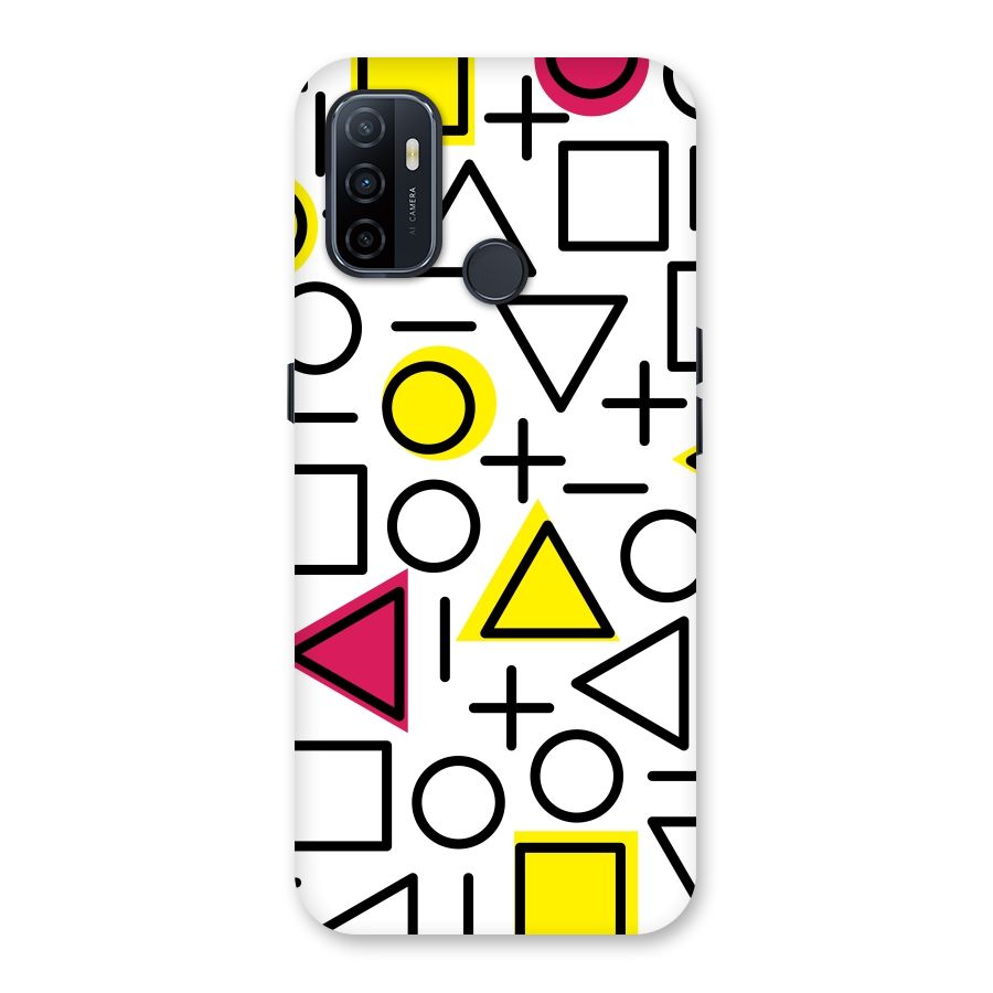 Geometry Pattern Back Case for Oppo A32
