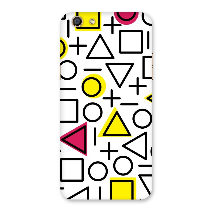 Geometry Pattern Back Case for Oppo F3