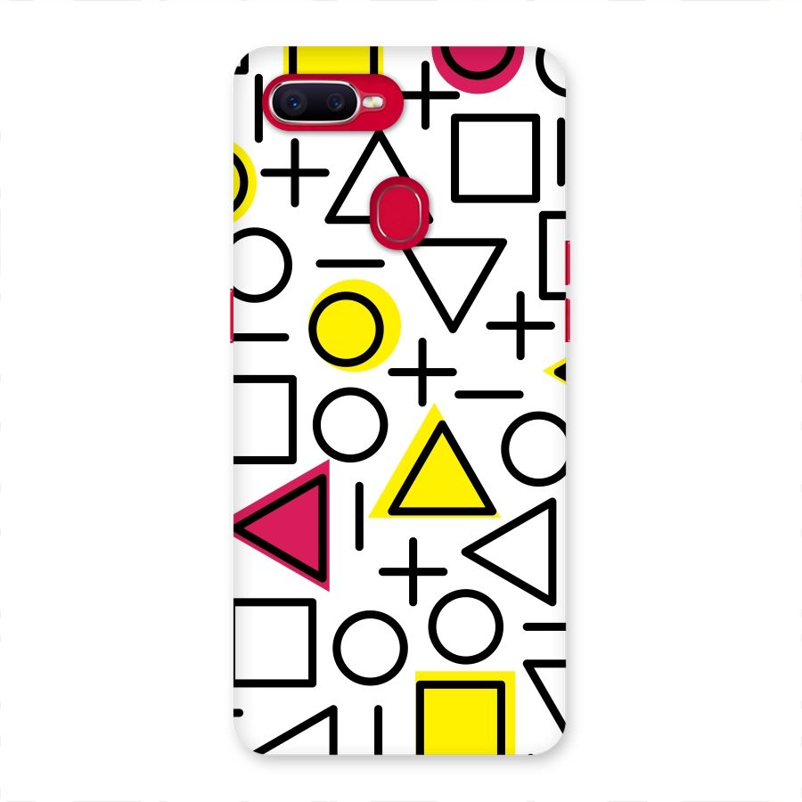 Geometry Pattern Back Case for Oppo F9 Pro