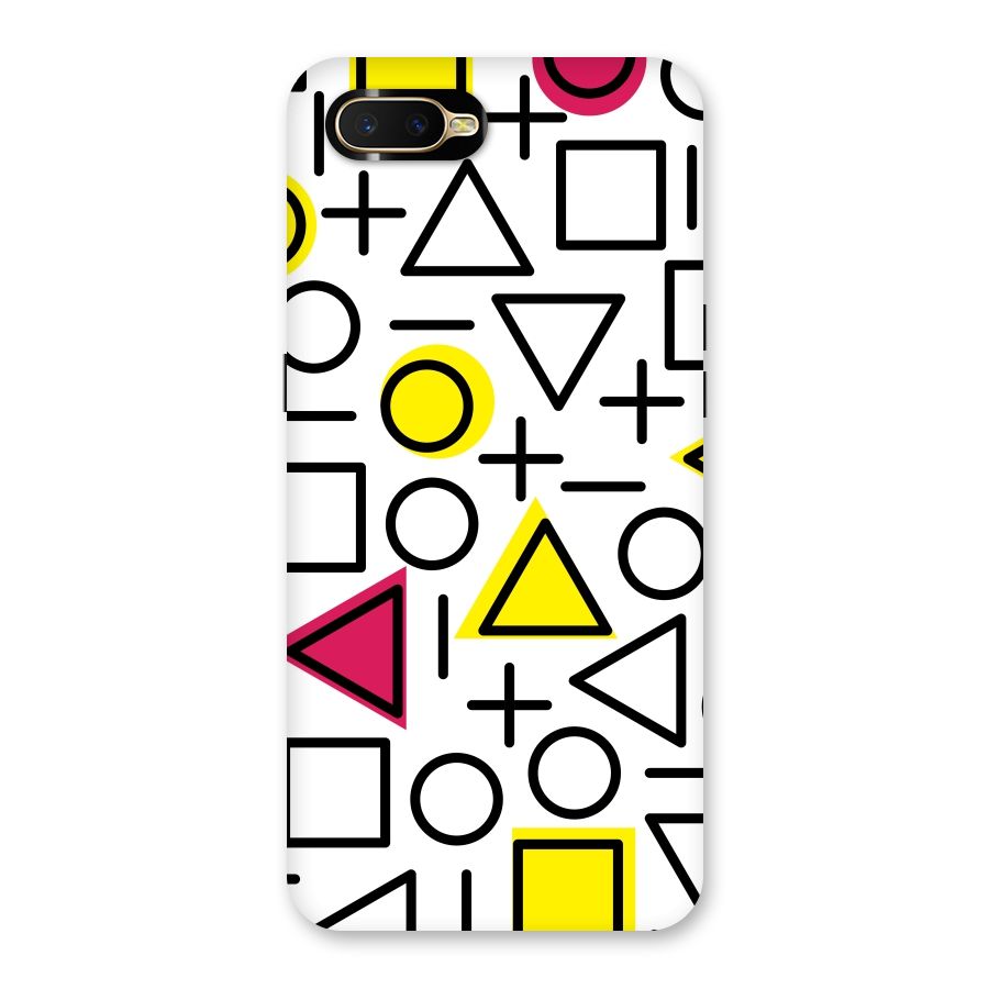 Geometry Pattern Back Case for Oppo K1