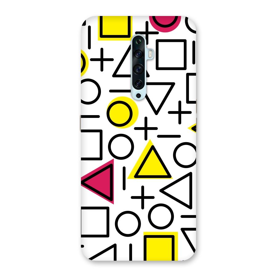 Geometry Pattern Back Case for Oppo Reno2 Z
