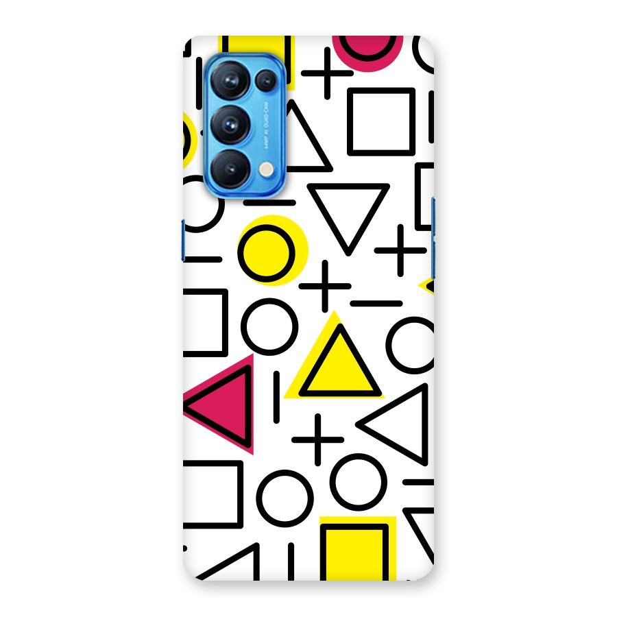 Geometry Pattern Back Case for Oppo Reno5 Pro 5G