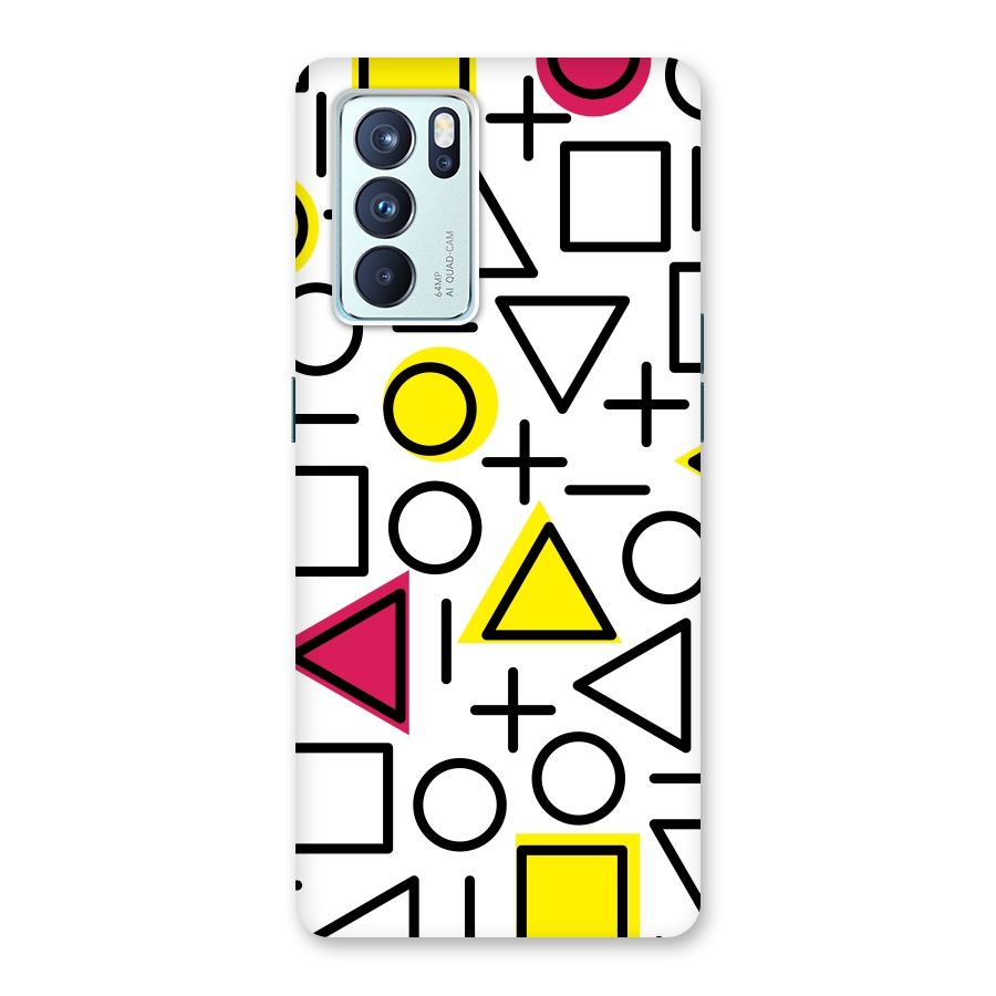 Geometry Pattern Back Case for Oppo Reno6 Pro 5G