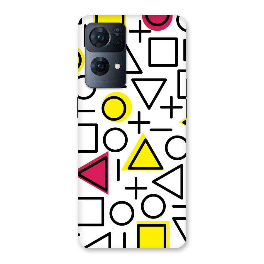Geometry Pattern Back Case for Oppo Reno7 Pro 5G