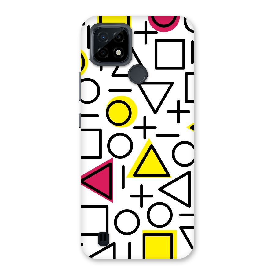 Geometry Pattern Back Case for Realme C21