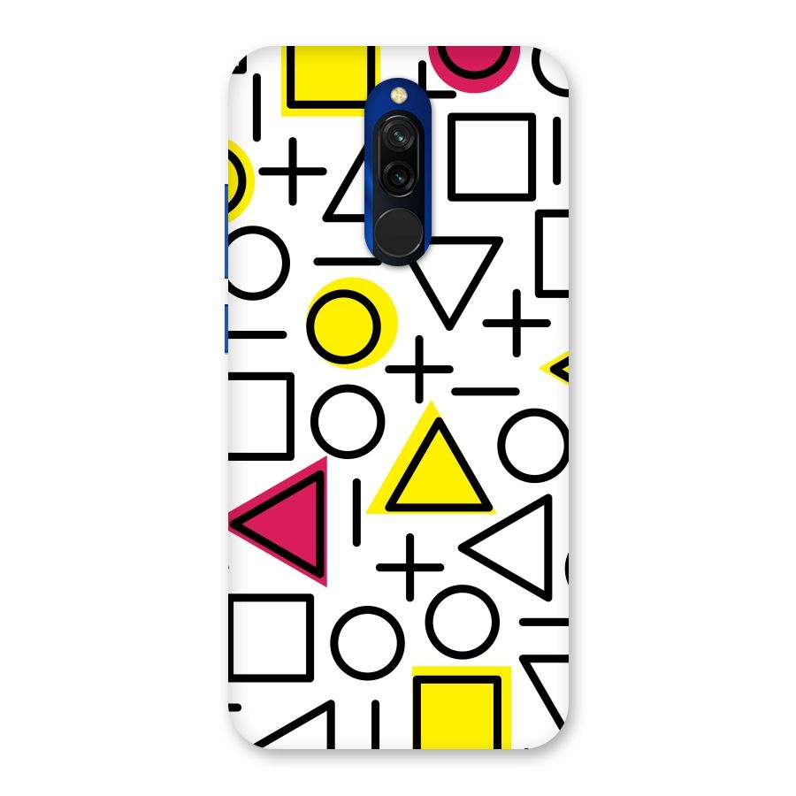 Geometry Pattern Back Case for Redmi 8
