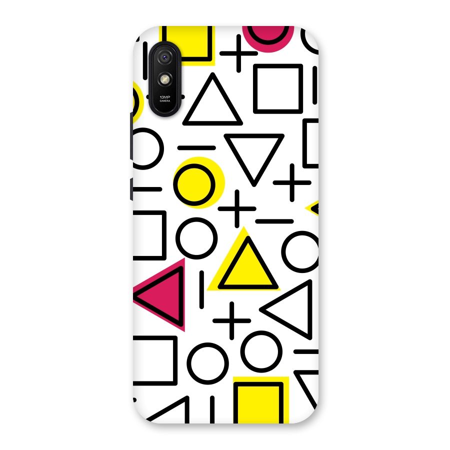 Geometry Pattern Back Case for Redmi 9A