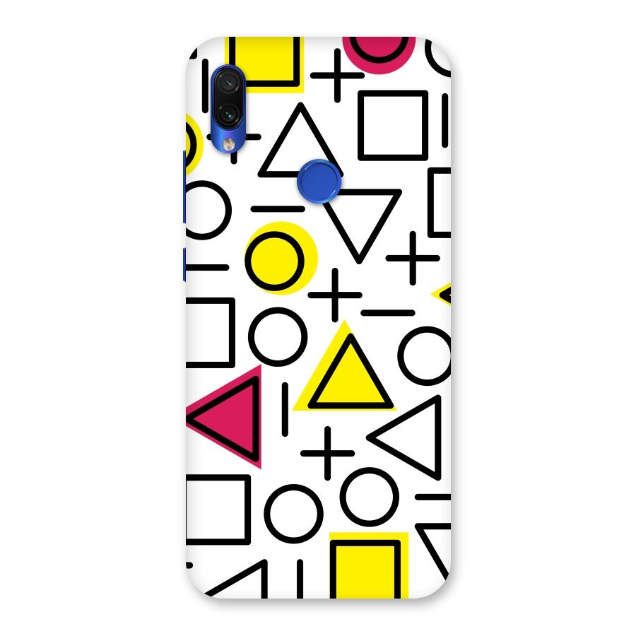 Geometry Pattern Back Case for Redmi Note 7S