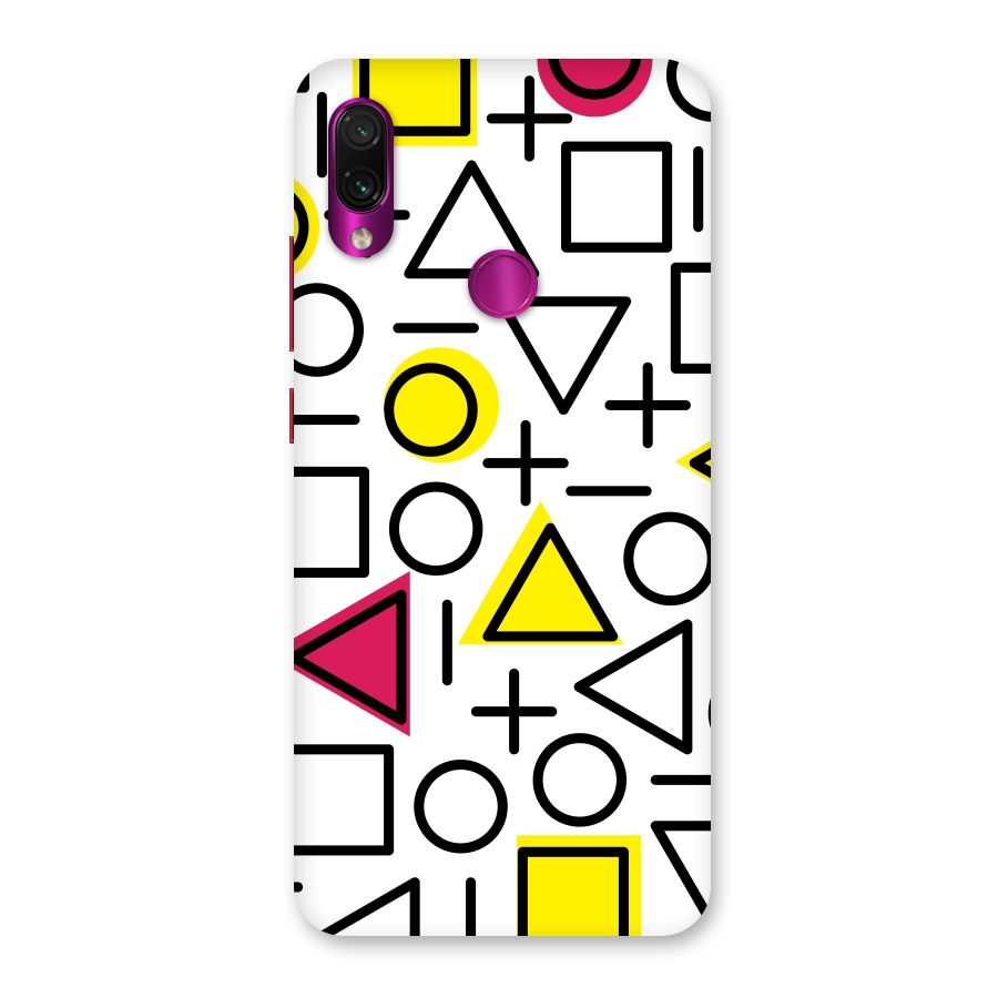 Geometry Pattern Back Case for Redmi Note 7 Pro