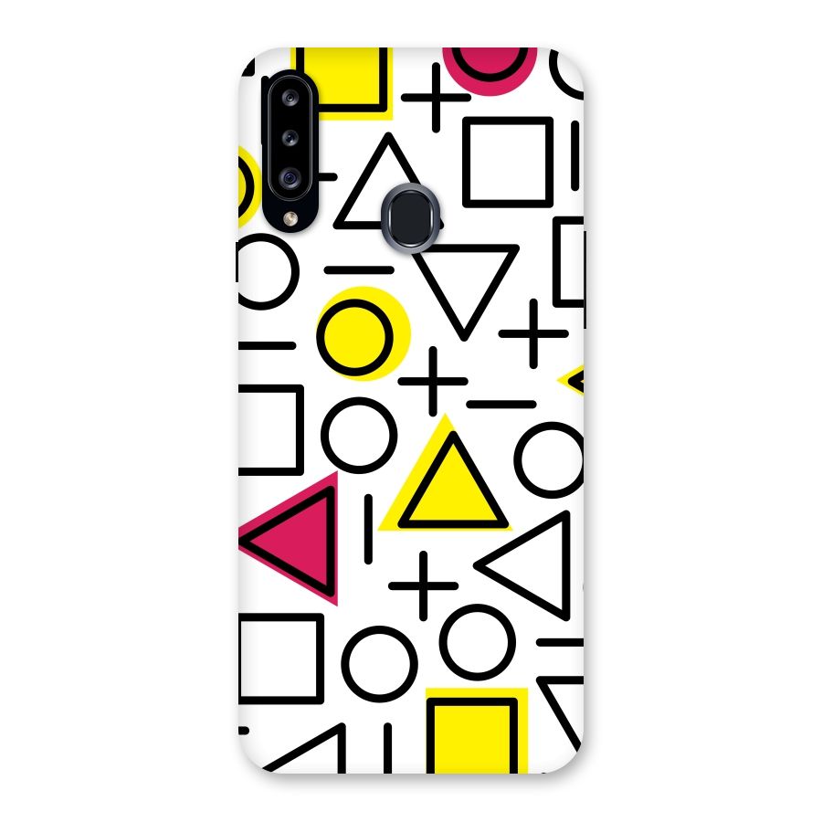 Geometry Pattern Back Case for Samsung Galaxy A20s
