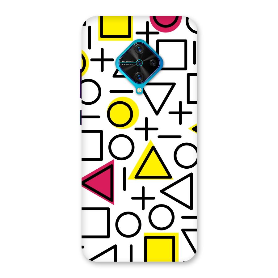 Geometry Pattern Back Case for Vivo S1 Pro