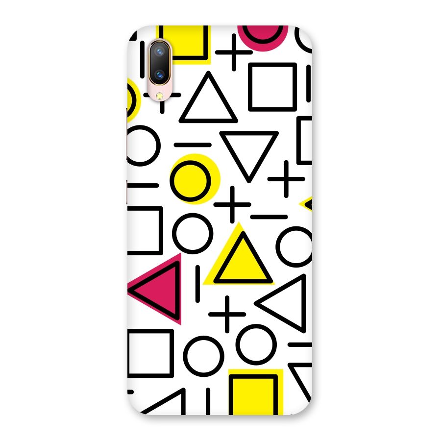 Geometry Pattern Back Case for Vivo V11 Pro