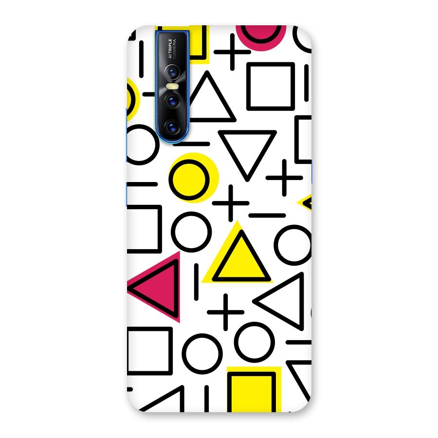 Geometry Pattern Back Case for Vivo V15 Pro