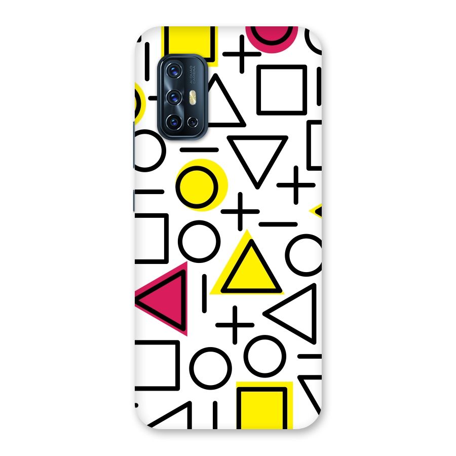 Geometry Pattern Back Case for Vivo V17