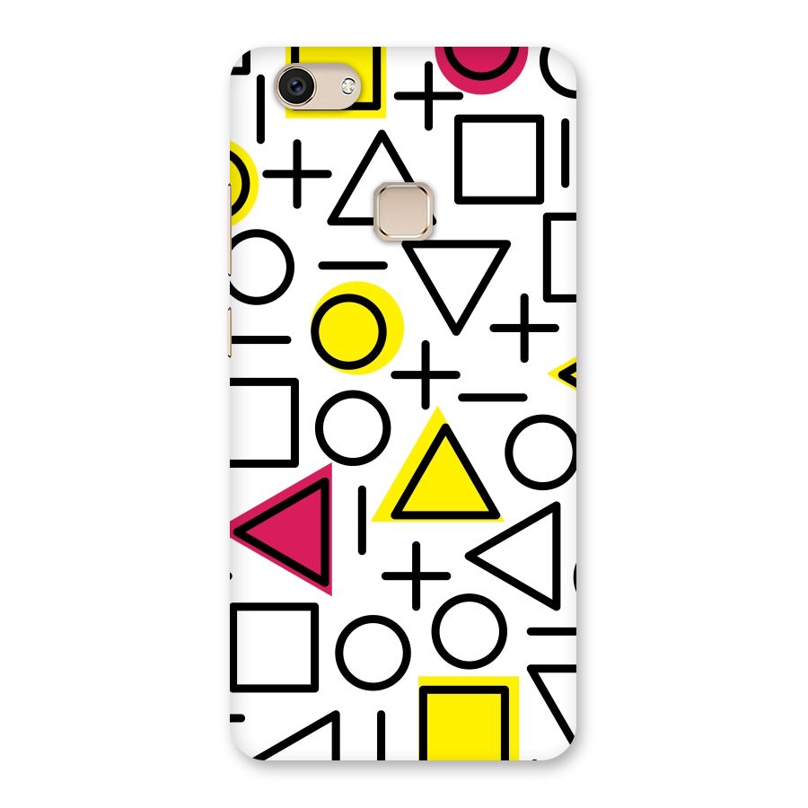 Geometry Pattern Back Case for Vivo V7