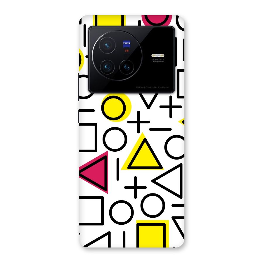 Geometry Pattern Back Case for Vivo X80