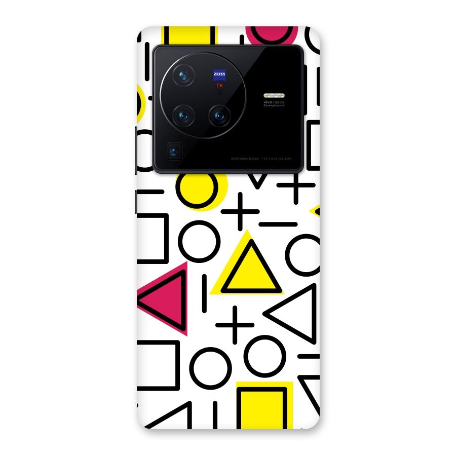 Geometry Pattern Back Case for Vivo X80 Pro