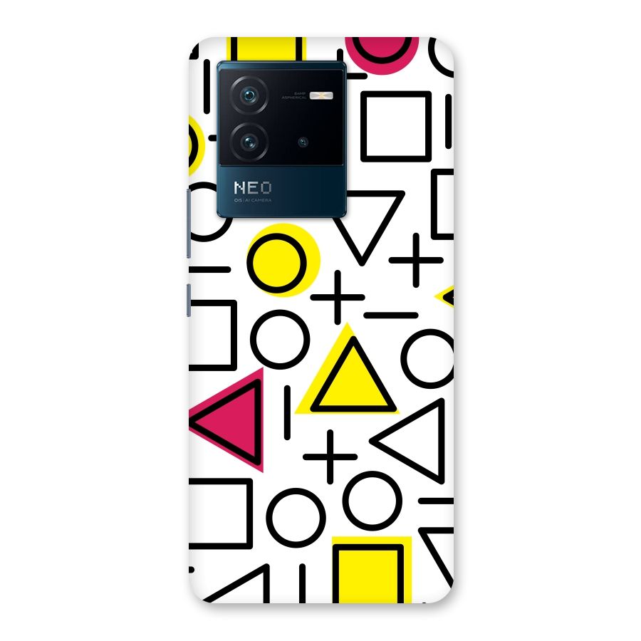 Geometry Pattern Back Case for Vivo iQOO Neo 6 5G