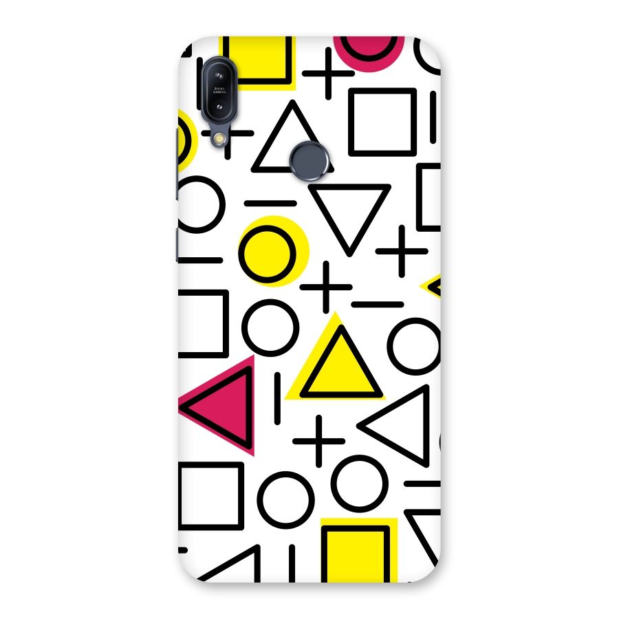 Geometry Pattern Back Case for Zenfone Max M2