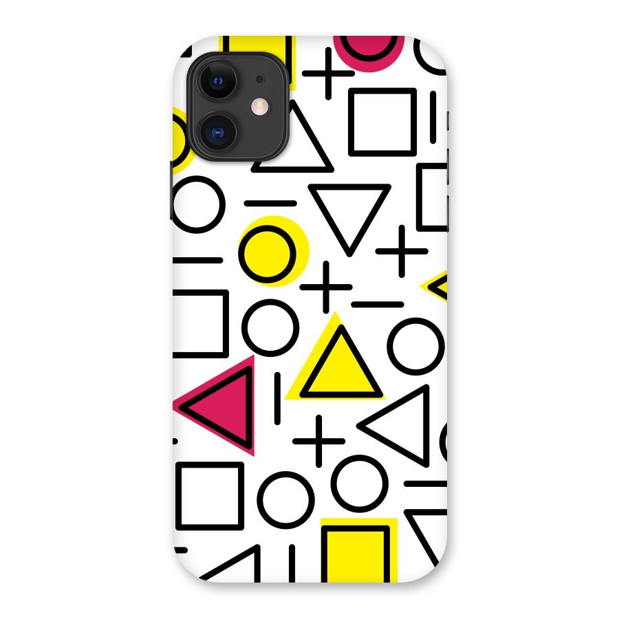 Geometry Pattern Back Case for iPhone 11