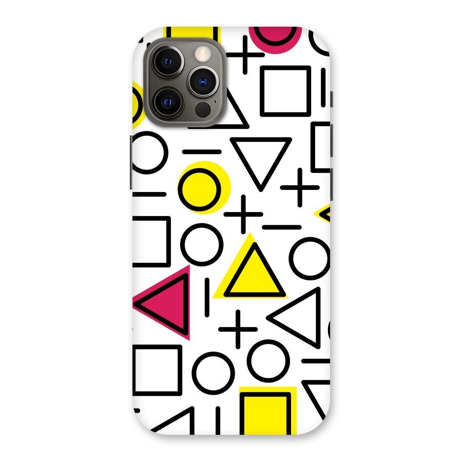 Geometry Pattern Back Case for iPhone 12 Pro