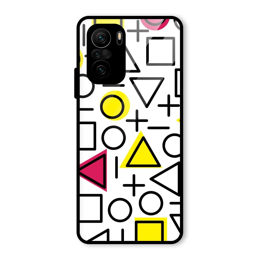 Geometry Pattern Glass Back Case for Mi 11x