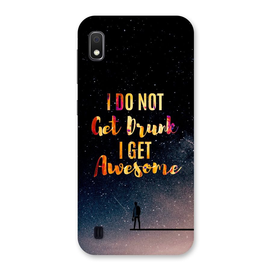 Get Awesome Back Case for Galaxy A10
