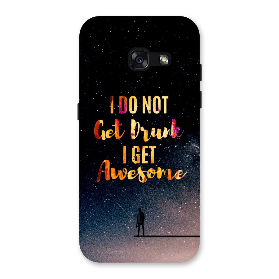 Get Awesome Back Case for Galaxy A3 (2017)