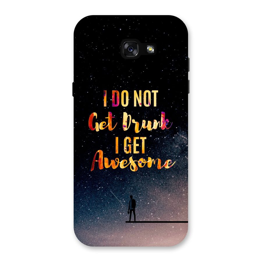 Get Awesome Back Case for Galaxy A7 (2017)