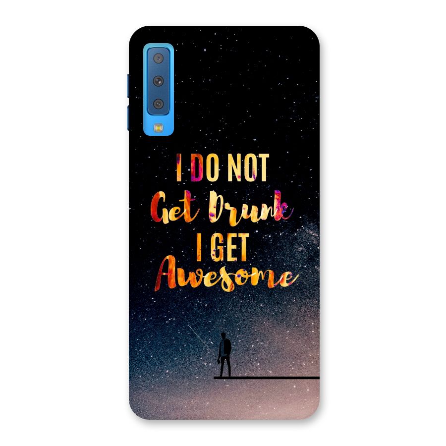 Get Awesome Back Case for Galaxy A7 (2018)