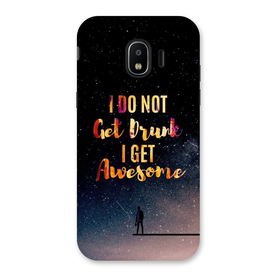 Get Awesome Back Case for Galaxy J2 Pro 2018