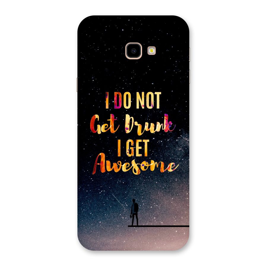 Get Awesome Back Case for Galaxy J4 Plus