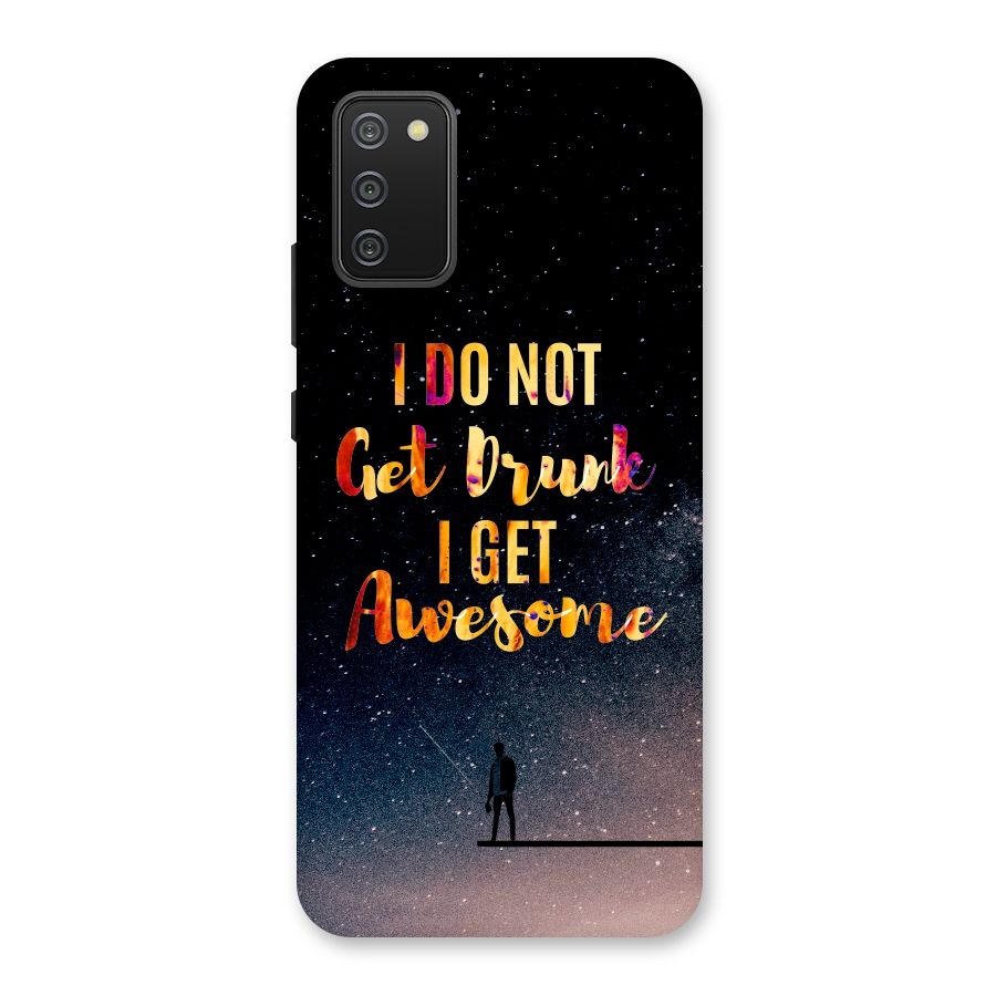 Get Awesome Back Case for Galaxy M02s