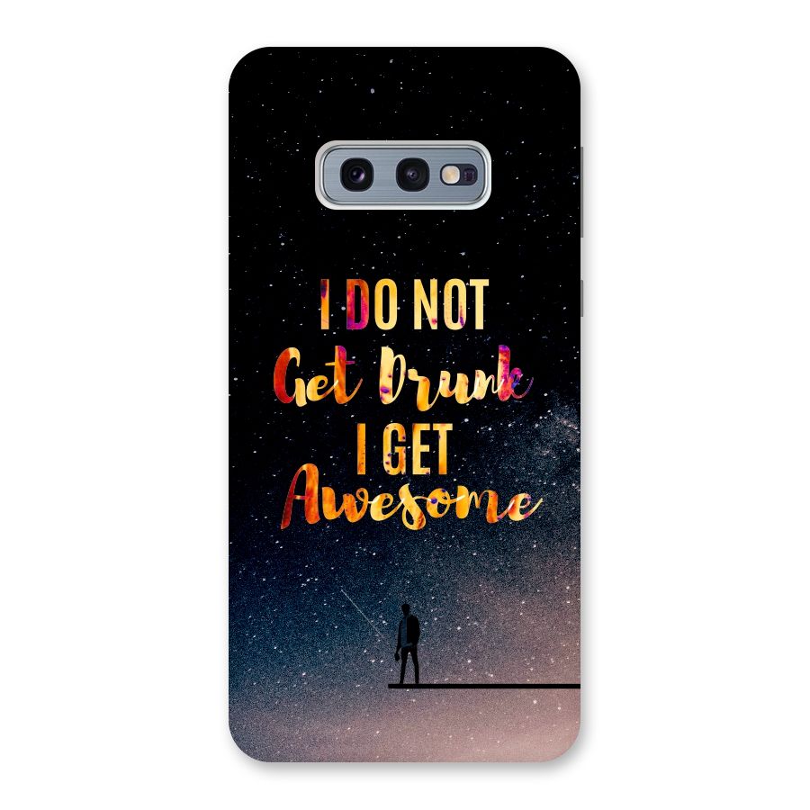 Get Awesome Back Case for Galaxy S10e