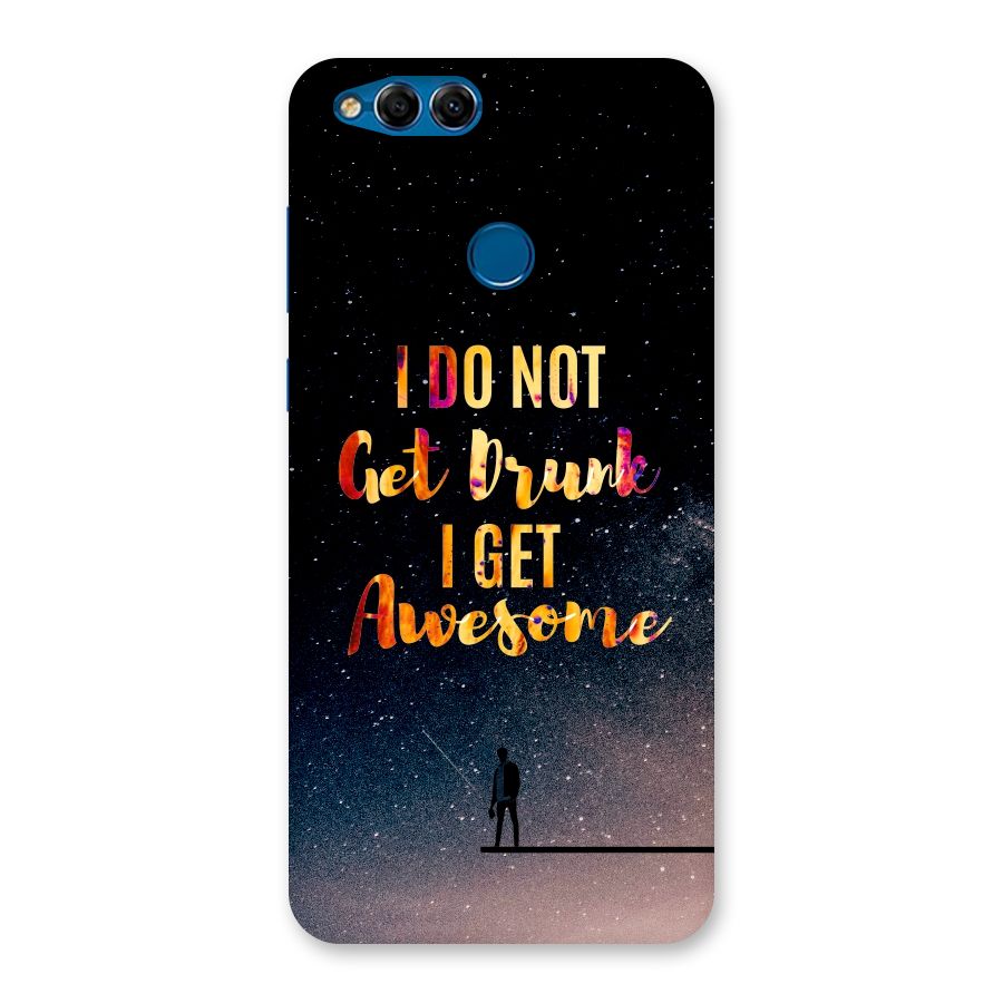 Get Awesome Back Case for Honor 7X