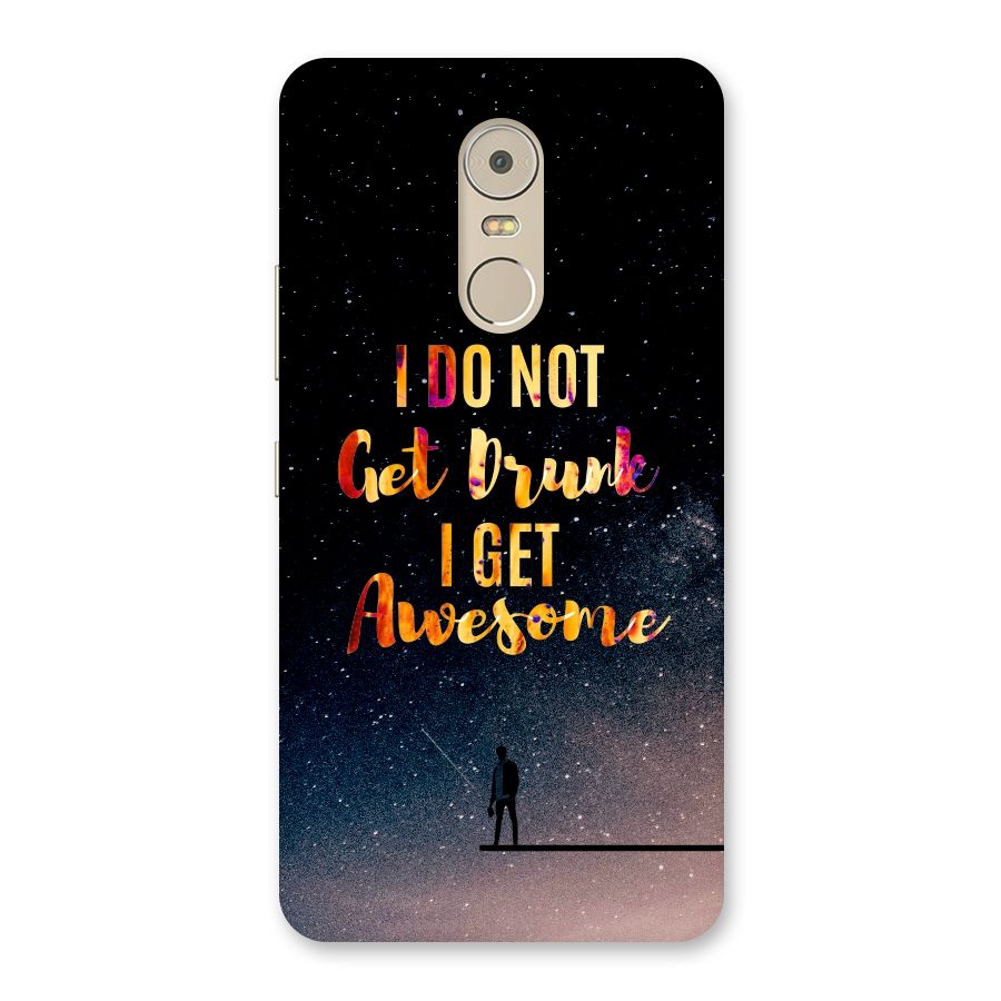 Get Awesome Back Case for Lenovo K6 Note