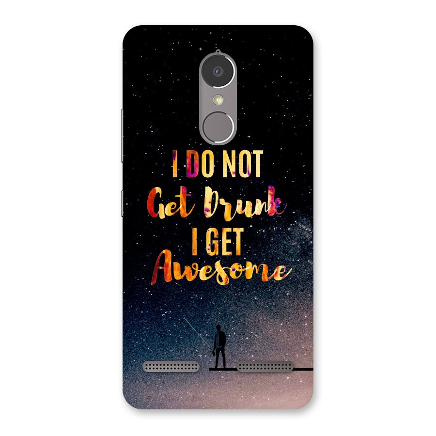 Get Awesome Back Case for Lenovo K6 Power