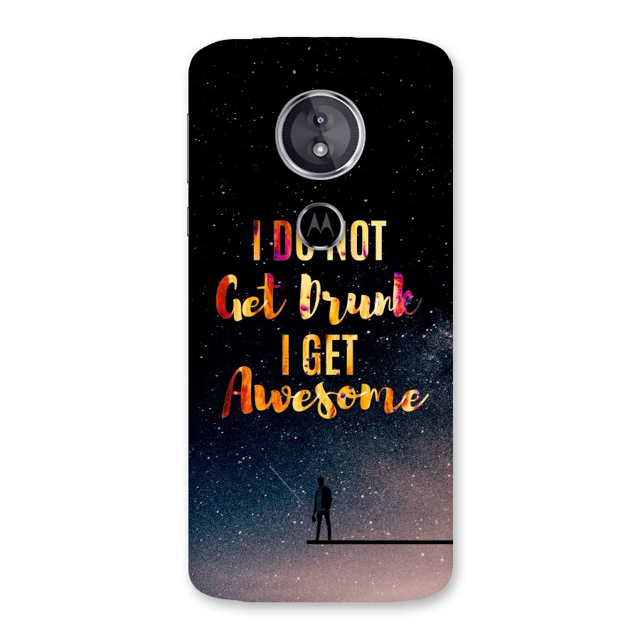 Get Awesome Back Case for Moto E5