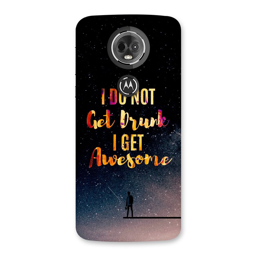 Get Awesome Back Case for Moto E5 Plus