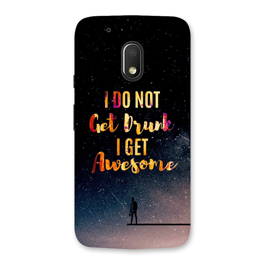 Get Awesome Back Case for Moto G4 Play