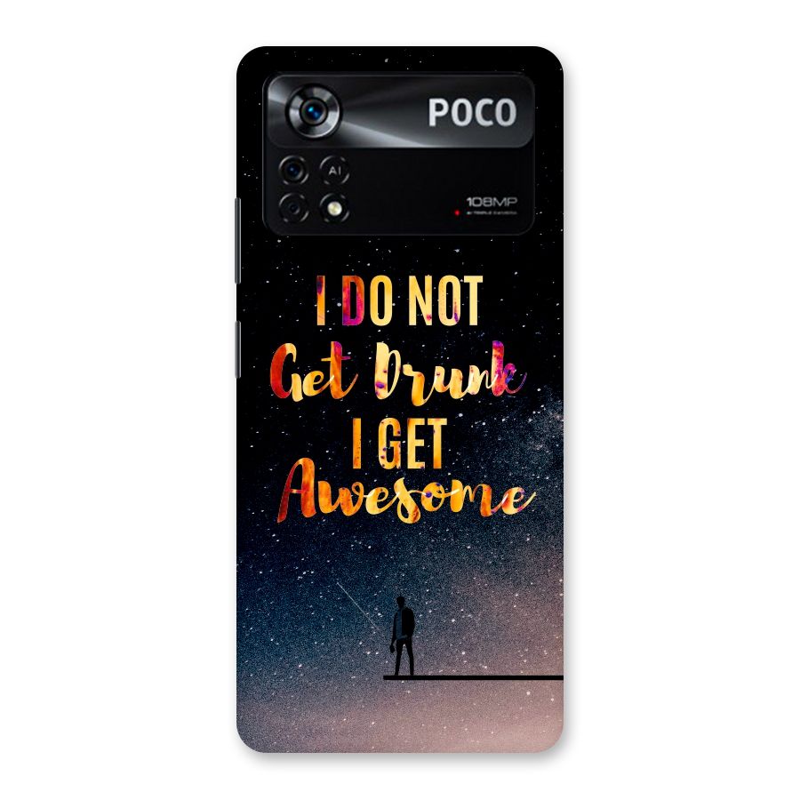 Get Awesome Back Case for Poco X4 Pro 5G