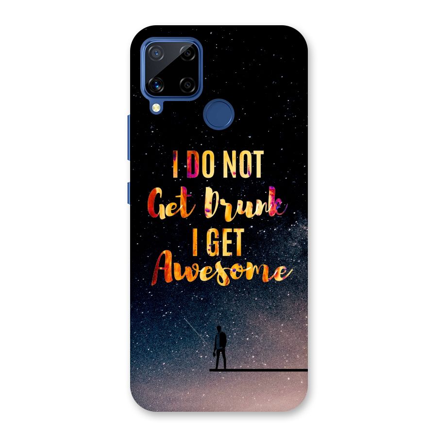 Get Awesome Back Case for Realme C15