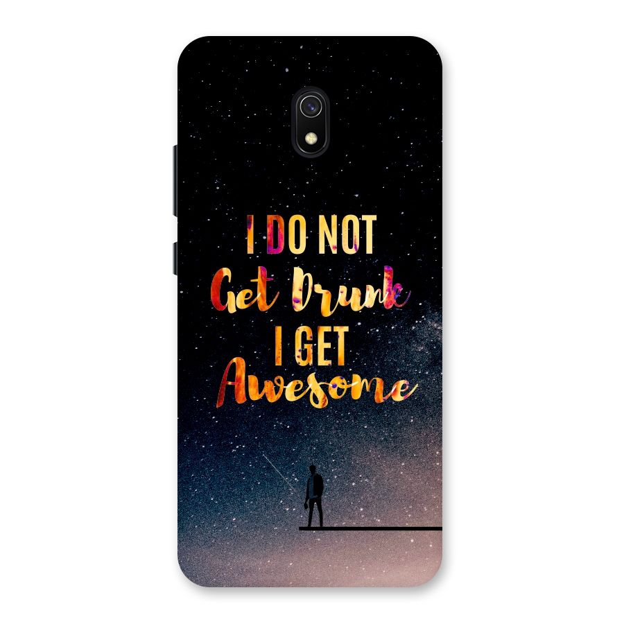 Get Awesome Back Case for Redmi 8A