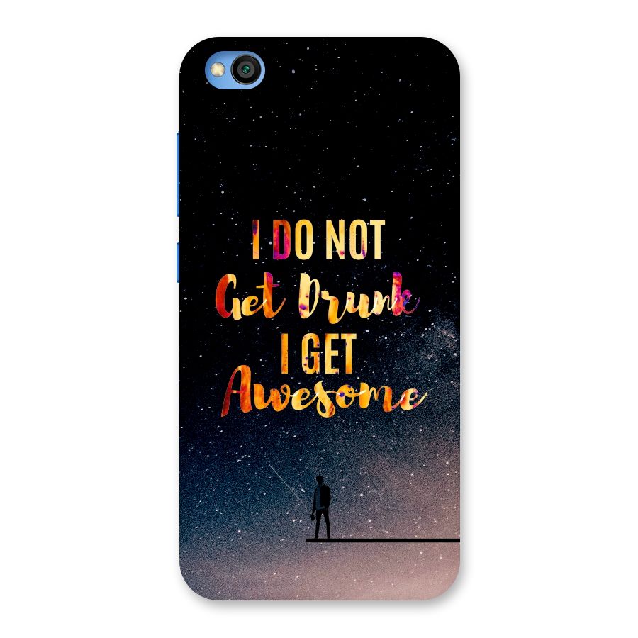 Get Awesome Back Case for Redmi Go