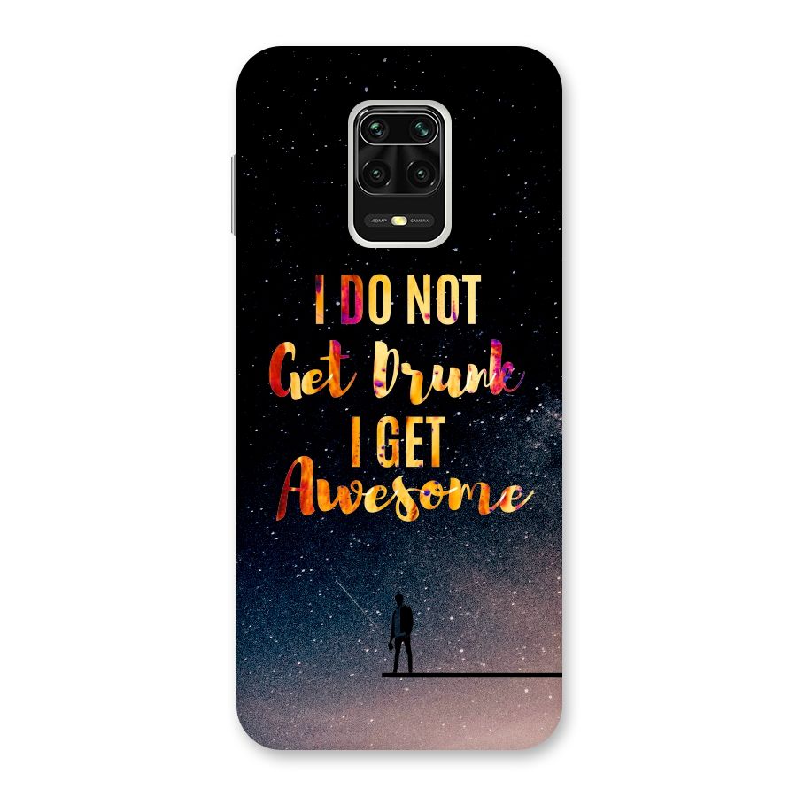 Get Awesome Back Case for Redmi Note 9 Pro