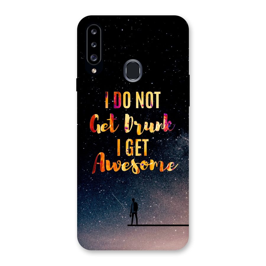 Get Awesome Back Case for Samsung Galaxy A20s