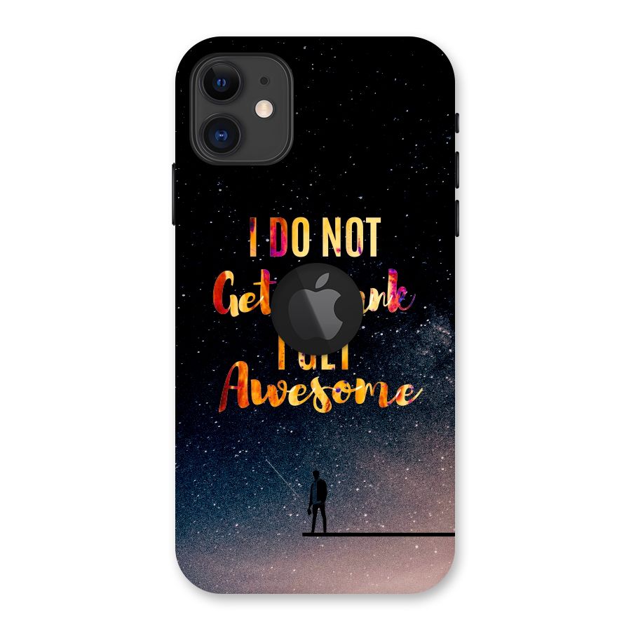 Get Awesome Back Case for iPhone 11 Logo Cut