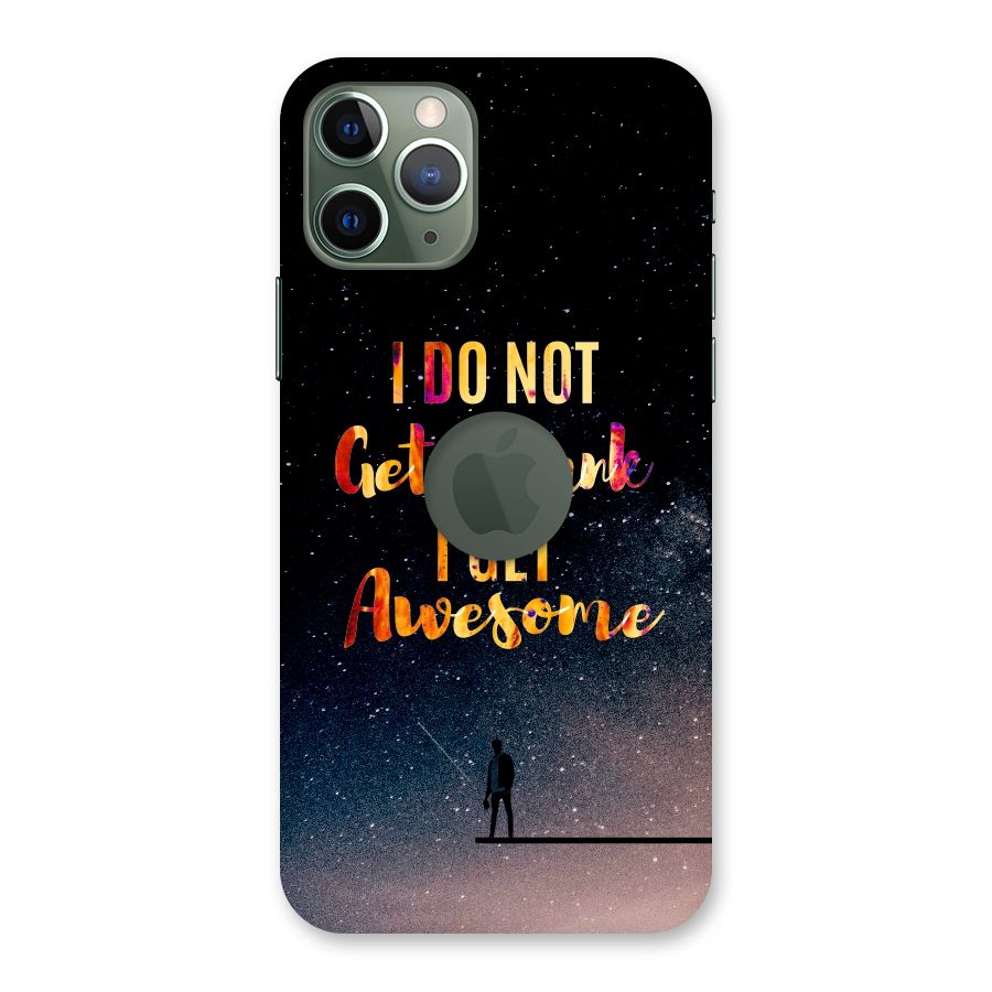 Get Awesome Back Case for iPhone 11 Pro Logo  Cut
