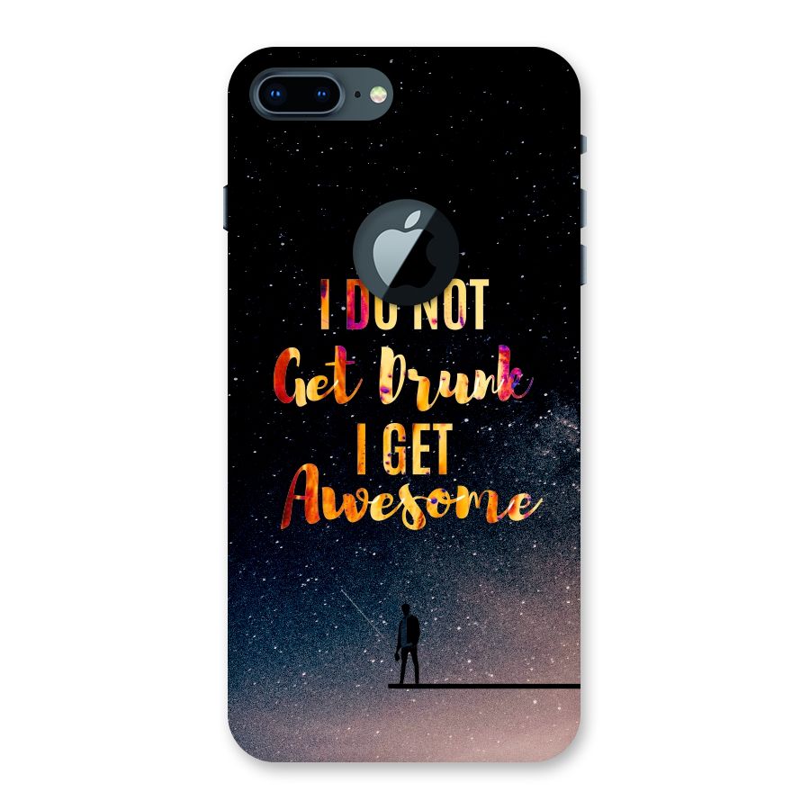 Get Awesome Back Case for iPhone 7 Plus Logo Cut