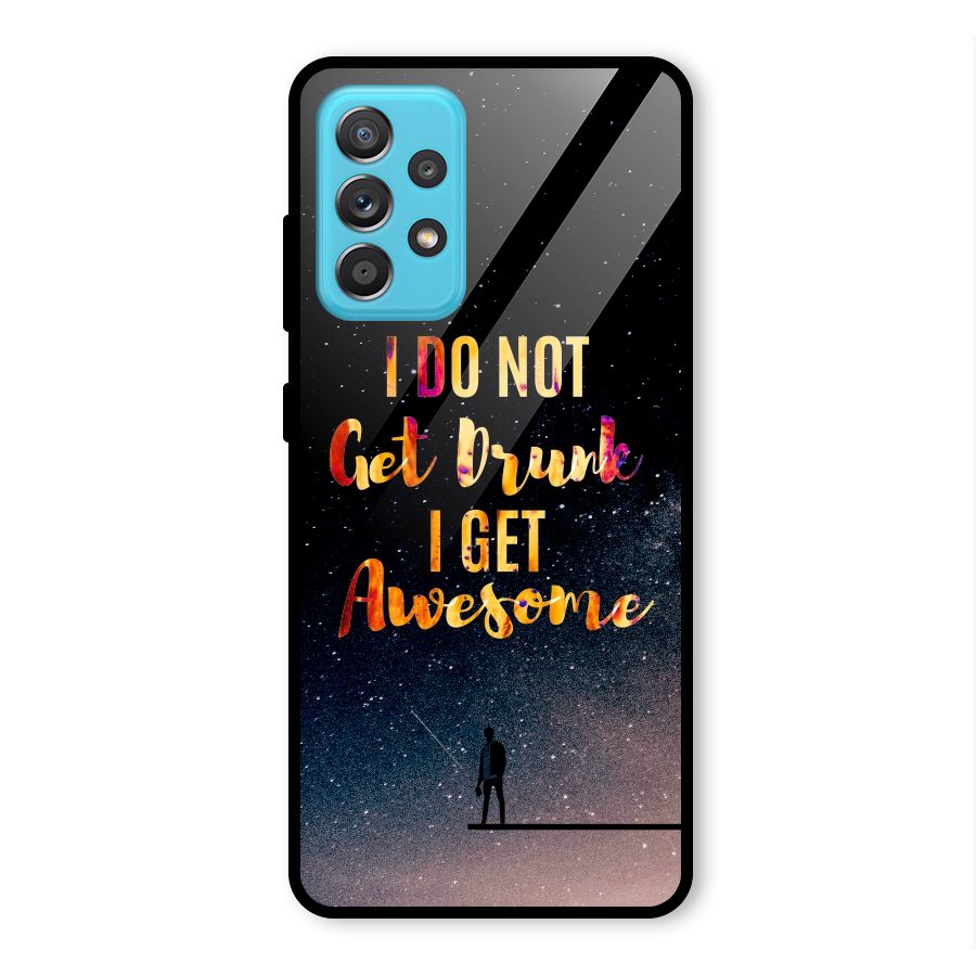 Get Awesome Glass Back Case for Galaxy A52